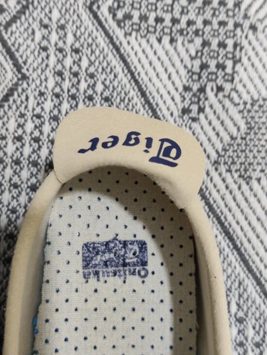 Onitsuka Tiger Mexico 66 Series Off-White and Navy Blue Canvas Slip-On Casual Sh main image 7